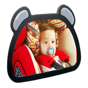 Drăguț Auto Oglinda Retrovizoare De La Distanță De Control Rotativ Oglindă Reglabilă Largă Masina Scaunul Din Spate Oglinda Retrovizoare Siguranță Copii Monitor