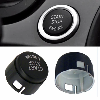 Noi Auto Start Stop Motor Comutator Buton Înlocuiți Capacul Cheie Accesorii pentru BMW 5 6 7 F01 F02 F10 F11 F12 2009-2013 61319153832