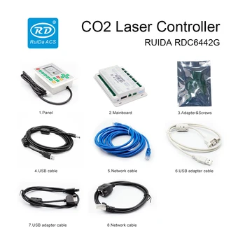Ruida RDC6442G Laser CO2 plăcii Controlerului de Sistem Laser Panou de Control pentru emisiile de CO2 pentru Gravare cu Laser Masina de debitat ReplaceTrocen Leetro