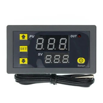AC 110-220V Digital cu LED-uri Controler de Temperatura XH-W3001 W3002 W3230 Pentru Incubator Răcire Încălzire Comutator Termostat Senzor NTC