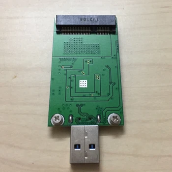 MSATA Adaptor USB Card Computer Desktop Mini PCI-E Card de Conversie de Suport MSATA SSD
