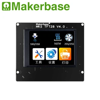 Imprimare 3d elemente MKS TFT28 V4.0 touchscreen Rep Rap controler de panou de ecran colorat SainSmart splash screen monitor lcd 3