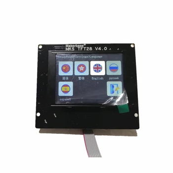 Imprimare 3d elemente MKS TFT28 V4.0 touchscreen Rep Rap controler de panou de ecran colorat SainSmart splash screen monitor lcd 4