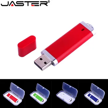 JASTER bricheta forma o unitate flash usb cu cutie de ambalare pendrive 4GB 8GB 16GB 32GB 64GB usb stick transport gratuit 0