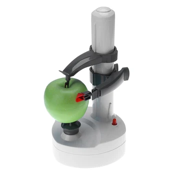 Electric Spirală Apple Peeler Cutter Feliator de Fructe Cartofi Automata cu Baterii Mașină Cuțitului Tăietor de Mașini NOI în UE Plug 3