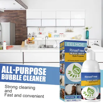 Spuma Degresant Bucatarie Degresant Toate-Scop Spumare Detergent Grăsimi Spumă De Curățare Spray Pentru Cuptor Aragaz Blat 2022 0