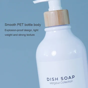 500ml Dozator de Săpun Șampon Pentru Baie Reîncărcabile Șampon Gel de Duș Recipient Lichid Lotiune de Sticle Cu Eticheta