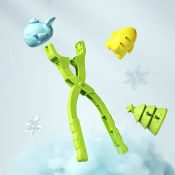 Montessori Sport în aer liber Zăpadă Jucării pentru Copiii de la 3 La 7 Ani Bulgăre de zăpadă Clip Zăpadă Lut Mingea Filtru de Jucărie Bulgări de zăpadă Mucegai Jucarii Copii 4