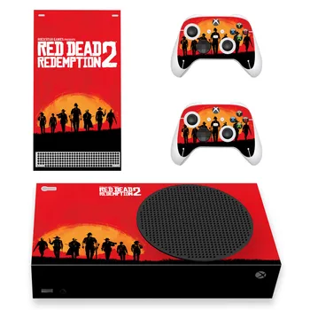 Noul Joc Red Dead Piele Autocolant Decal Acoperire pentru Xbox Seria S Console si Controllere Xbox Seria Slim Piele Autocolant Vinil
