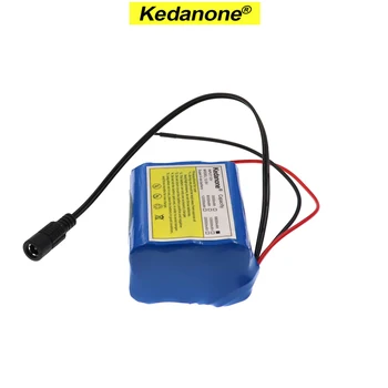 Kedanone 12V 6800mAh Baterii Reîncărcabile Li-ion cu BMS Litiu Baterii de Protecție de Bord pentru Monitorizarea+12.6 V Încărcător