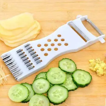 De Bucătărie multifuncțional Shredder Morcov Cartofi Salată de Fructe Tăietor de Brânză Răzătoare de Bucătărie Cookig Instrument Peeler Peeling mașină 1
