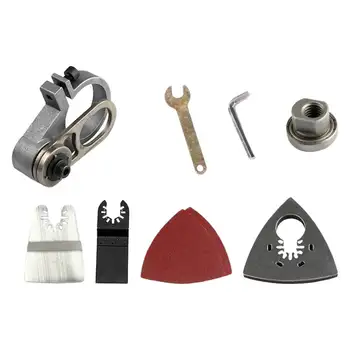 Accesorii Polizor Unghiular Converter Oscilant Tool Kit Adaptor 100 Tip Pentru Metal Schimbare Rapidă Lustruire Cu 2 Ferăstrău
