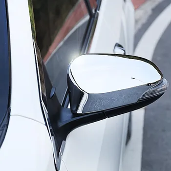 ABS, Accesorii Cromate Pentru Toyota YARIS VITZ 2017 2018 Styling auto ușa din față oglinda retrovizoare Capacul Ornamental