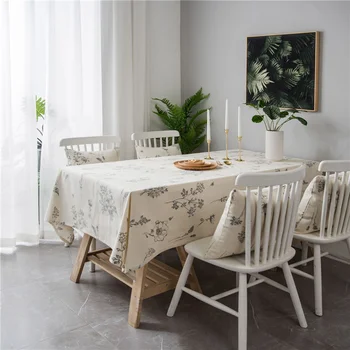 Lenjerie de pat din bumbac Dreptunghiulară Fețe de masă pentru Masă nappe de masă Florale de Albine Capac de Masa Nunta tapete Tafelkleed mantel mesas