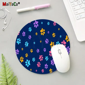 Maiyaca Nou Design Pisici laba Personalizate laptop de Gaming rotund mouse pad gaming Mousepad Covor Pentru PC, Laptop, Notebook