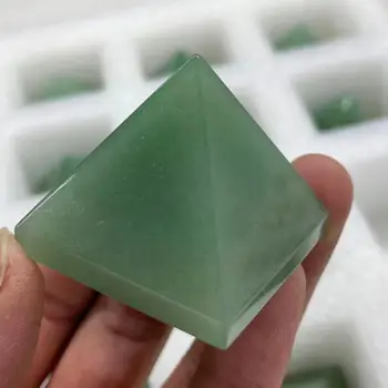 30-60mm cristal natural dongling jad piramida pune pe o energie de vindecare 1 BUC