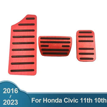 Anti-Alunecare, Pedala de Picior Acoperă Gaze de Frână și Pedala de Accelerație Pad Pentru Honda Civic 10-11 Gen 2016 2018 2019 2020 2021 2022 2023