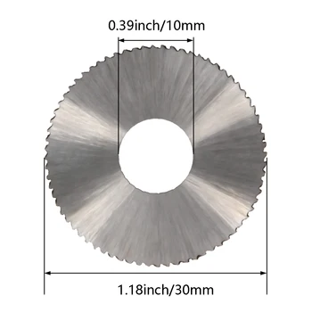 HSS OD 30~50mm ID 10~16 mm pânză de Ferăstrău Circular Rotativ Grosime 0.2~3mm Instrument Pentru Tăietor de Metal Instrument de Putere Lemn, Discuri de Tăiere de Foraj
