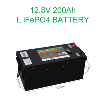 Capacitate mare ciclu profund reîncărcabilă litiu-ion, lifepo4 baterie inteligente BMS 12V 200Ah litiu acumulator lifepo4 ba
