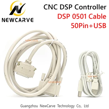 DSP0501 Controler Cablu 50Pin+Cablu USB Pentru 3 Axe Controler de Sistem Pentru CNC Router NEWCARVE 1