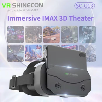 Ochelari VR Cască de Realitate Virtuală Caldoron Dispozitive Casca 3D Lentile Inteligente, Ochelari de protecție Pentru Smartphone-uri de Telefon Mobil Gogle Accesoriu de Joc