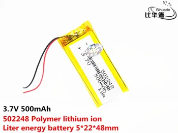 3.7 V 500mAh 502248 Litiu-Polimer Li-Po, li-ion Reîncărcabilă Baterie Lipo celule Pentru difuzor Bluetooth GPS PDA Tahograf