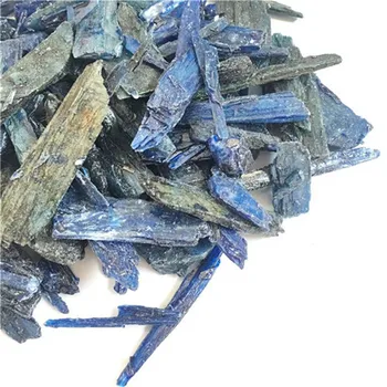 Naturale Cianit Cuarț mate felie Subțire formă de Cristale de culoare albastru Scazut prime cyanite piatră prețioasă pentru Vindecare Cristale 50g