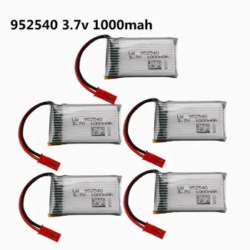952540 3.7 V 1000mAh 25c Lipo Baterie pentru MJX X400 X300C X500 X800 HD1315 HJ818 HJ819 X25 RC Quadcopter Piese