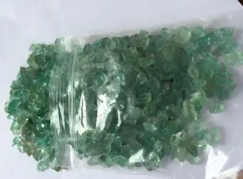 100 de grame de verde natural tourmalines cristal de cuarț grosier lustruire pietriș specimene de pietre