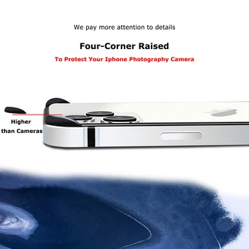 De lux Aluminiu Metal Silicon Bumper Pentru IPhone 13 Mini-12 Pro Max 13 Pro 12Pro iphone 11 Coajă de Protecție Accesorii Telefon