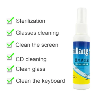 Ochelari Cleaner Spray În Condiții De Siguranță Toate Lentilele Camerei Ecran Ochelari De Soare Kit De Curățare Toate Lentilele Lucra Eficient Toate-Scop Curat