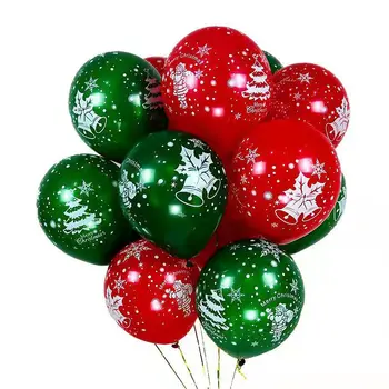 12 inch ChristmasLatex Baloane Vesele Decoratiuni de Craciun Pentru Casa Ornamente de Crăciun Agățat Pandantive Navidad Petrecere Balon Balon 2
