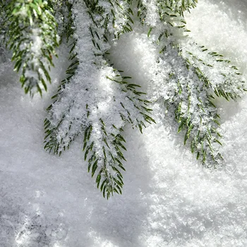 1Pack Simulare Fulg de zăpadă Artificială Uscat Pulbere de Zăpadă Petrecere de Crăciun Acasă DIY Decorare elemente de Recuzită Xmas Copac Scena Layout Consumabile