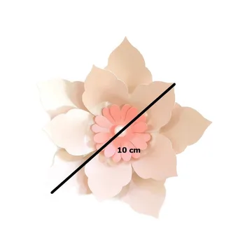 10CM Ușor DIY Hârtie Flori Pentru Nunta Fondul Decoratiuni de Meserii de Hârtie Pepinieră de Perete Deco Art Copil de Dus Ziua Florale Deco