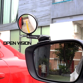 Universal 360 de Rotație Reglabil Masina de Vedere Față de Oglindă Auxiliare Retrovizoare pentru Auto Vehicul Partea unghi mort Blind Spot de Vedere Clar