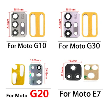 10buc/Lot, Spate aparat de Fotografiat Lentilă de Sticlă de Acoperire Pentru Motorola Moto G10, G20 G30 Cu Ahesive Autocolant