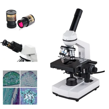 XP401 Monocular Student Microscoape Biologice cu 5M Ocular Digital aparat de Fotografiat