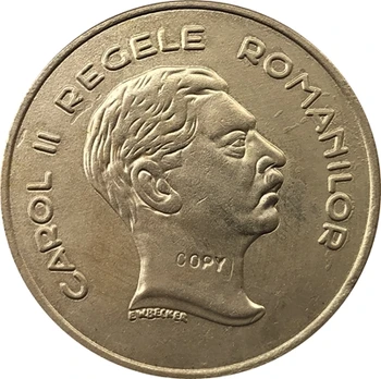 1939 Romania 100 Lei Copia monede de 35mm 1