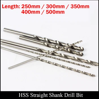 9.7 mm 9.8 9.9 mm mm 10mm 250mm 300mm, 350mm, 400mm 500mm Extra Lungi Metal, de Lemn de Mare Viteză din Oțel HSS Direct Shank Twist Drill Bit