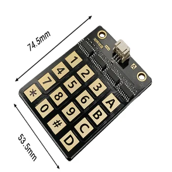 Elecrow Matrice 4x4 Butonul Tastatură Cu 16 Taste Capacitive Touch Comuta Tastatura Serie de Module pentru Arduino Kit DIY Microbit