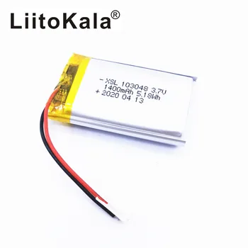 XSL 3.7 V 103048 1400mAh Reîncărcabilă Litiu Baterie Li-polimer Acumulator de schimb DIY Baterie Pentru MP3, MP4, DVD, Boxe de Camera