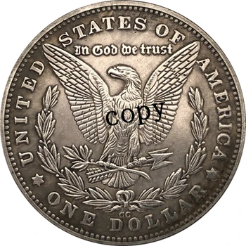 Hobo Nichel 1878-CC statele UNITE ale americii Morgan Dollar COIN COPIA Tip 277