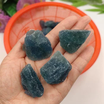 1 buc Aleatoare 2-3cm Naturale Albastru Fluorit Cuarț Dur Prime Piatra de Cristal de Rocă Minerală Specimen de Vindecare Reiki Cameră Decor Acasă