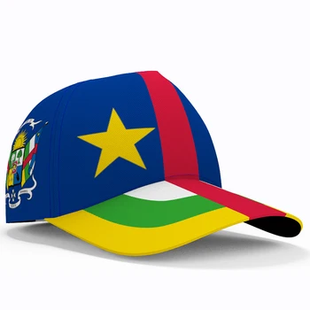 Africa Centrală Sepci De Baseball Personalizate Nume Număr De Logo-Ul Echipei Cf Pălărie Caf Călătorie Națiunii Franceze Centrafricaine Republica Pavilion Acoperit Capul 0
