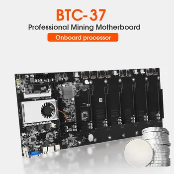 BTC 37 Placa de baza Masina de Minerit Suport pentru Placa de baza SODIMM DDR3/DDR3L 1066/1333/1600MHz Ferma Miner Mama Consiliului BTC-37