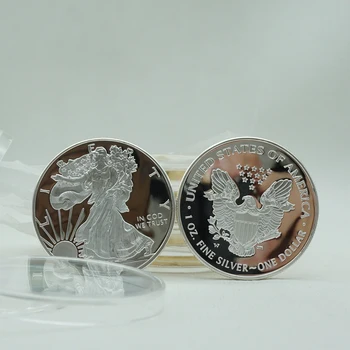 1 BUC 1OZ .999 Argint Pur Unite Statuia Libertății Americane Eagle 2011 20132016 2020 Monede