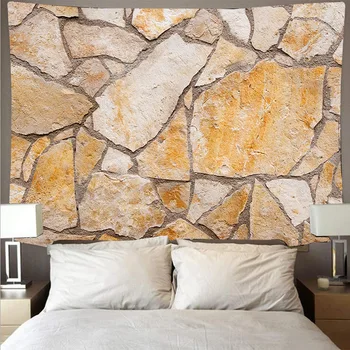 Textura lemn Tapestrys Jurnal de Stil Plajă Pătură Stau covor Zid de Piatră Covoare Dormitor Decor Pătură Tapiserie Decor Sala de Marmură 0