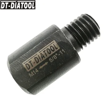 DT-DIATOOL 2 buc 5/8-11 de sex Masculin să M14 Filet Adaptor pentru Diamant Bază Biți Disc de Slefuire se Pot Potrivi 5/8-11 Instrument pentru M14 Masina
