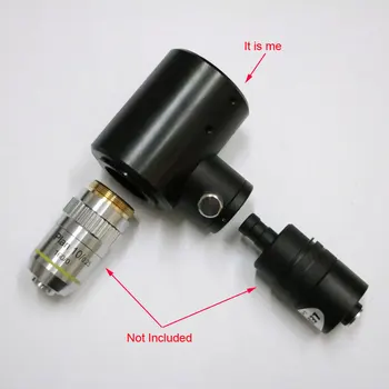 Monocular Coaxial Iluminate Microscop Digital Adaptor 26mm RMS 20.23 mm Jumătate de Reflecție Jumătate de Transmisie Adaptor Obiectiv