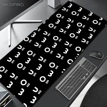 Arta de Masă Uwo Owo Negru Mouse Pad Caracter Personalizat Podea Mat Mare Mousepad Compania 900x400 Gamer Tastatura Covor Deskmat